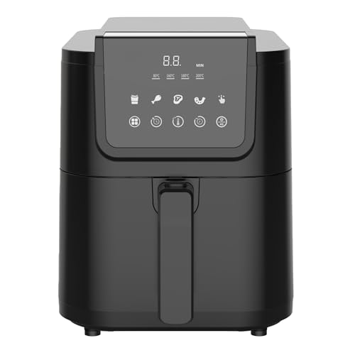 ARDES - ARFRYA10L Friggitrice Ad Aria FRIGGISANA INFINITY 5L - Friggitrice Ad Aria Slim Cavità XL Capacità 5 Litri Super Profonda - AirFryer con Display Digitale Touch e Timer 60' - Prova pratica