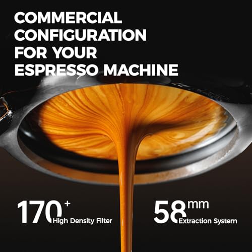 CAFELFFE MK-902 - Macchina da caffè espresso 20 bar, 58 mm, completamente in acciaio inox, potente montalatte per latte/cappuccino, caffè caldo e freddo, serbatoio da 1,5 l e 1350 W - Prova pratica