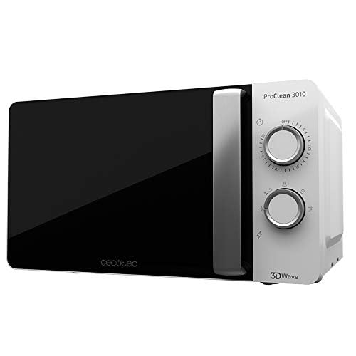 Cecotec Forno a Microonde ProClean 3010 da 20 Litri, 700 W, rivestimento Ready2Clean, tecnologia 3DWave, modalità scongelamento, 6 livelli di potenza, timer 30 minuti - Dettaglio recensione 4