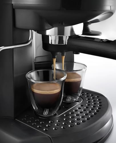 De'Longhi EC201.CD.B Macchina manuale da Caffè Espresso e Cappuccino, Caffè in Polvere o in Cialde E.S.E., Montalatte classico per Cappuccini, Serbatoio Estraibile da 1.1 L, Caldaia acciaio inox - Dettaglio recensione 4