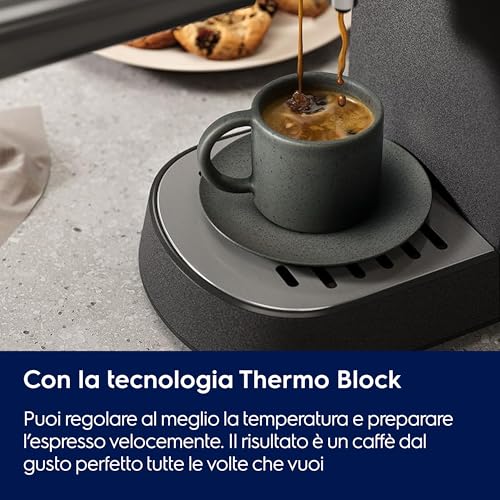 Electrolux Explore 6 Macchina per Caffè Espresso e Cappuccino E6EC1-6BST, 2 tazze, tecnologia ThermoBlock, set filtro 2-1 incluso, Caffè in Polvere e Cialde E.S.E., colore nero - Prova pratica