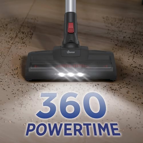 Hoover H-Free 100 Hf122Gpt 011 Aspirapolvere Elettrica senza Fili, senza Sacco, 170W, 0,9 L, Ciclonico, Mini Turbo Spazzola, Autonomia 40 Min, Rosso - Funzionalità e accessori
