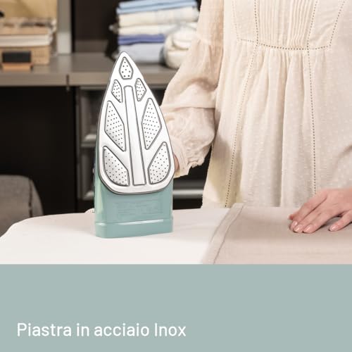 Imetec Perfect Comfort - Ferro da stiro a vapore – Leggero – Maneggevole - Protezione anticalcare - Colpo vapore 140 g - Piastra acciaio inox - 2200 W - Impugnatura ergonomica - Risparmio energetico - Dettaglio recensione 4