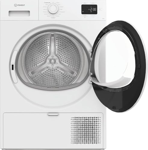 Indesit C YD 92D WW IT – Asciugatrice 9 Kg A Pompa di Calore, Libera Installazione, Classe E, Filtro 2 In 1, Ciclo Veloce, Cotone Eco, Refresh. 84,6 x 59,8 x 60,7 cm - Funzionalità e accessori