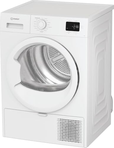 Indesit C YD 92D WW IT – Asciugatrice 9 Kg A Pompa di Calore, Libera Installazione, Classe E, Filtro 2 In 1, Ciclo Veloce, Cotone Eco, Refresh. 84,6 x 59,8 x 60,7 cm - Design e materiali