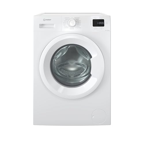 Indesit IM 640 MY TIME IT, Lavatrice 6 kg Libera Installazione Slim, Carica Frontale, Centrifuga 1000 Giri al Minuto, Dimensioni 84.5 x 60 x 44.6 cm, Classe Energetica B - Design e materiali