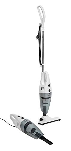 Innoliving HEPA Aspirapolvere per uso generico 2-in-1 INN-651 2 in 1 senza sacco, bianco, 0.8 litri, 240 decibeles - Design e materiali