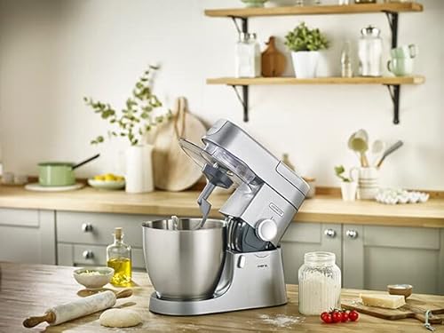 Kenwood KVL4100S Impastatrice Planetaria Chef XL con Ciotola da 6,7L, 3 Ganci di Miscelazione, Personalizzabile con oltre 25 Accessori Opzionali Acquistabili Separatamente, Potenza 1200W, Silver - Prova pratica