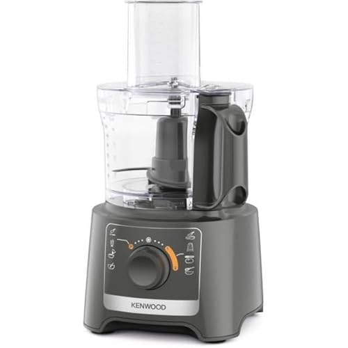 Kenwood Multipro Compact FDP31.020GY Modello 2023, Robot Tritatutto da cucina con 2 velocità di Lavorazione + Pulse, Ciotola da 2,1L, Tagliaverdure Elettrico per Tritare, Grattugiare e Impastare, 800w - Dettaglio recensione 4