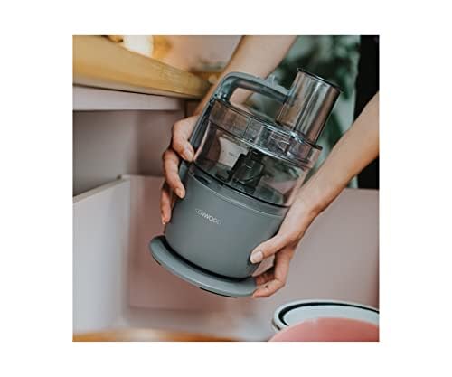 Kenwood MultiPro Go FDP22.130GY Robot Tritatutto da Cucina, Tagliaverdure Elettrico per Tritare, Tagliare, Grattugiare e Impastare con Accessorio Express Serve, Ciotola 1.3L, 650w - Prova pratica
