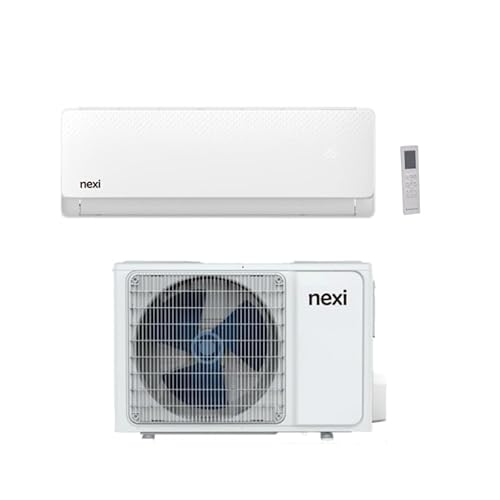 Megaclima SNX-12HTR Climatizzatore Monosplit 12000 BTU Inverter R32 A++ | Wi-Fi Ready | Silenzioso | Turbo Mode | Deumidificazione Automatica | Funzione Sleep (9000) - Design e materiali