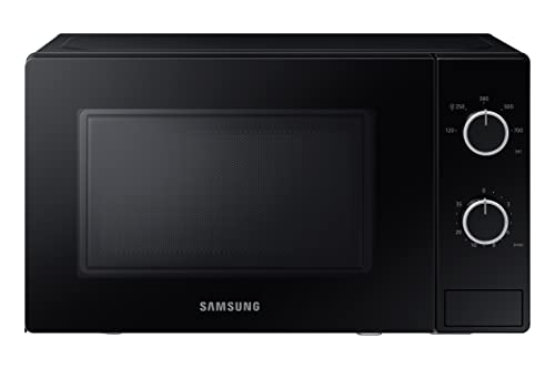 Samsung Forno a Microonde a Libera Installazione Cottura Essenziale, MS20A3010AL, Microonde 700 W, 20 L, 44l x 25,9h x 33,7p cm, Nero - Design e materiali